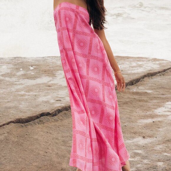 Petal & Pup Soph Strapless Maxi Dress XS - Picture 8 of 8